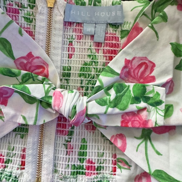 Hill House Isabella Crop Top and Mirabel Skirt Pink Roses - Picture 8 of 8